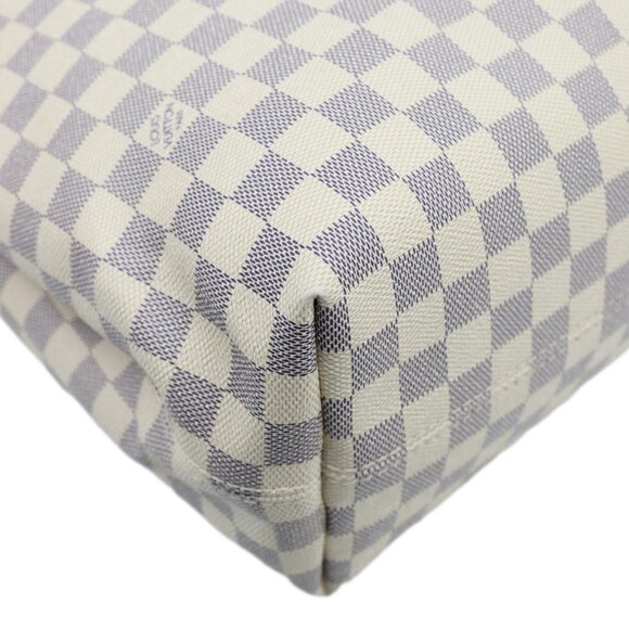 Louis Vuitton  Graceful MM Damier Azur Hobo Bag Rose Ballerine - Picture 9 of 14